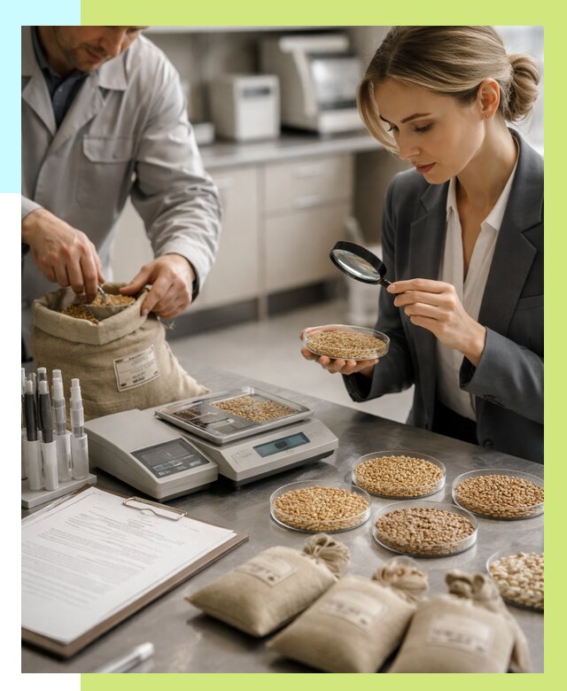 Сертификация зерна в Камышине по цене от 15414 р. | Алешин-Кмш