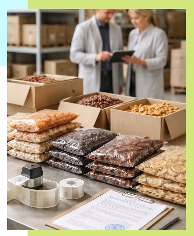 Сертификация сухофруктов в Камышине от 12331 р. | Алешин-Кмш под ключ