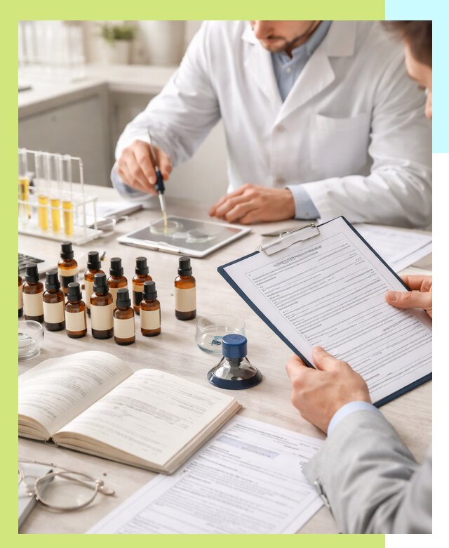 Сертификация эфирных масел и документация качества в Камышине