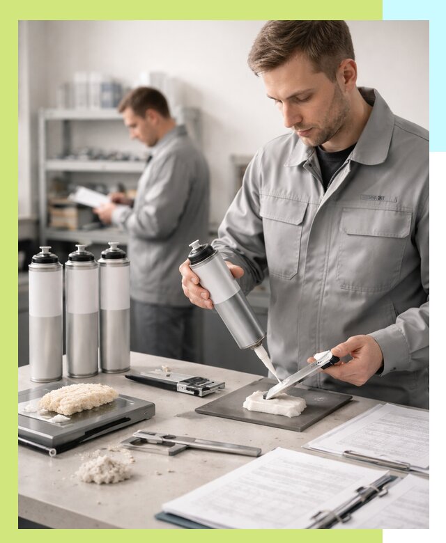 Сертификация монтажной пены и соответствие стандартам в Камышине