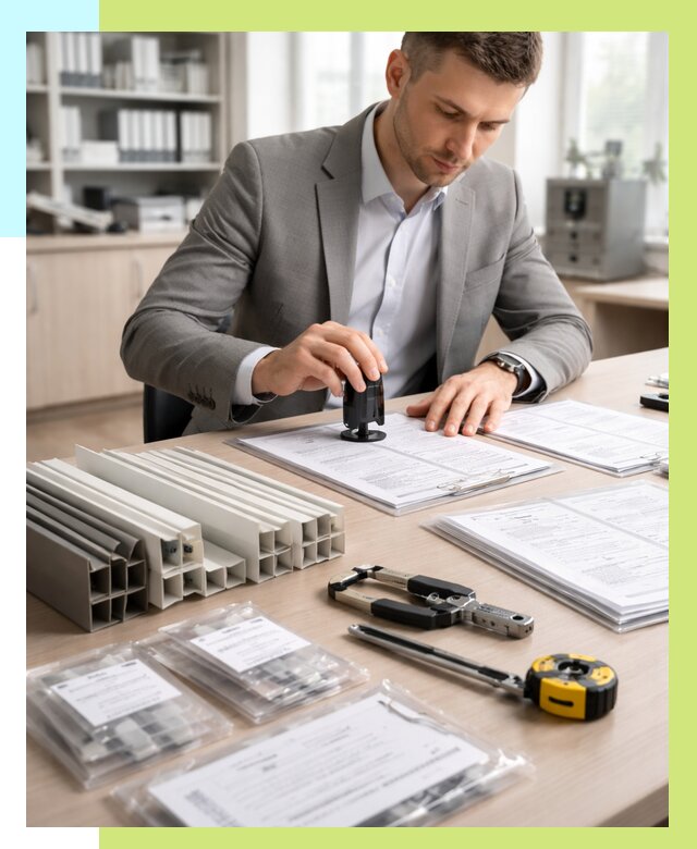 Сертификация ПВХ продукции в Камышине от 8735 р., Алешин-Кмш