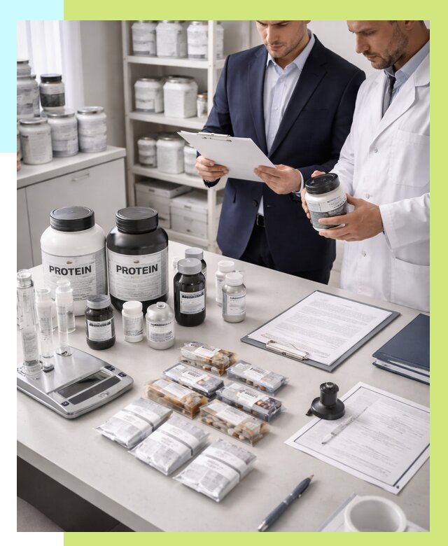 Сертификация спортивного питания в Камышине от 15414 р., Алешин-Кмш