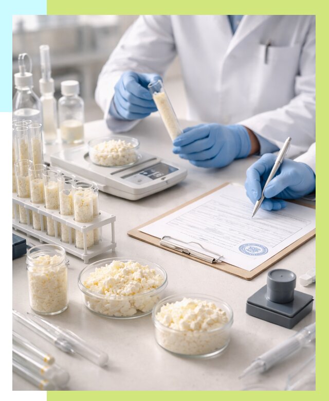 Сертификация творога в Камышине от 12331 р. под ключ | Алешин-Кмш