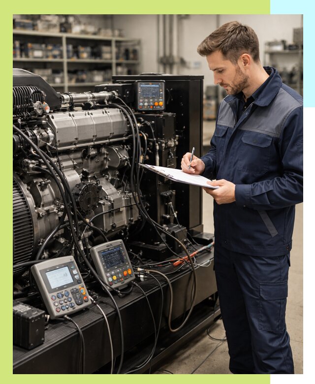 Сертификация дизельных генераторов и их оборудования в Камышине