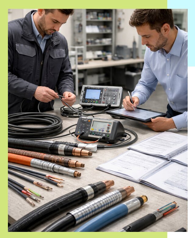 Сертификация кабеля и электропроводки в Камышине под ключ