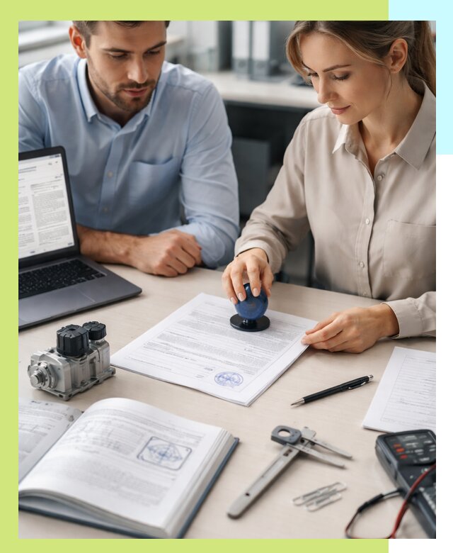 Выдача паспорта изделия и техническая экспертиза продукции в Камышине