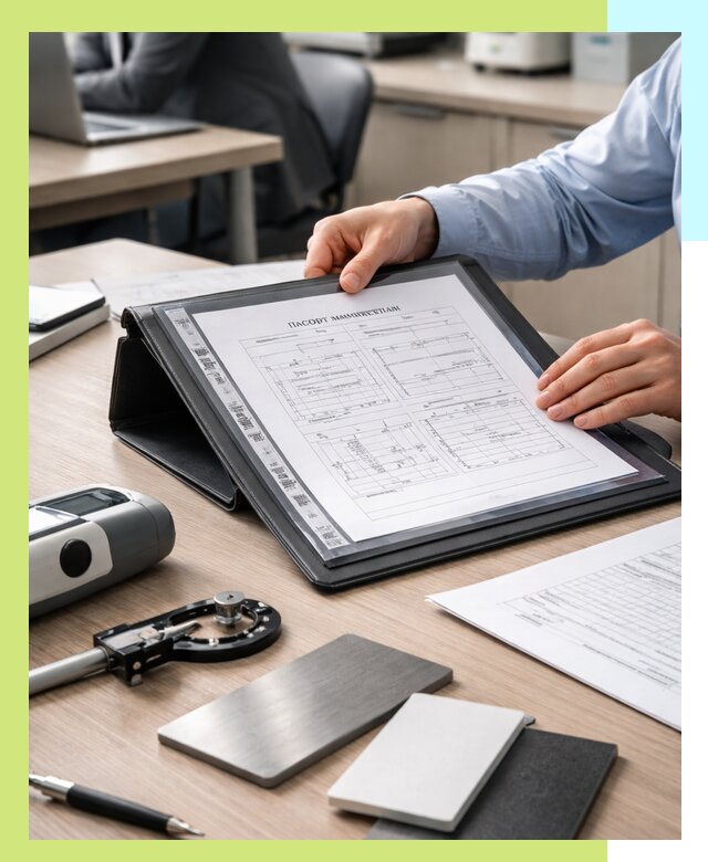 Оформление паспорта материала для продукции в Камышине