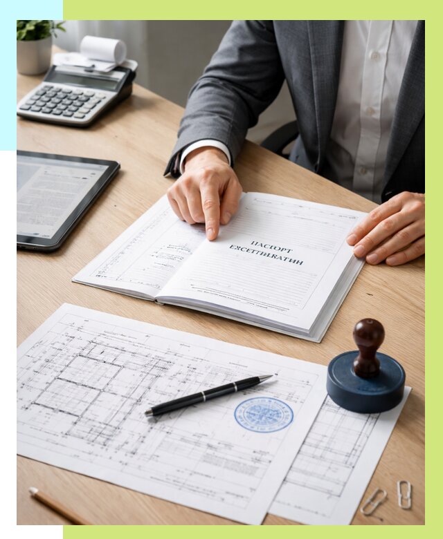 Паспорт эксплуатации в Камышине под ключ от 4624 р. Алешин-Кмш