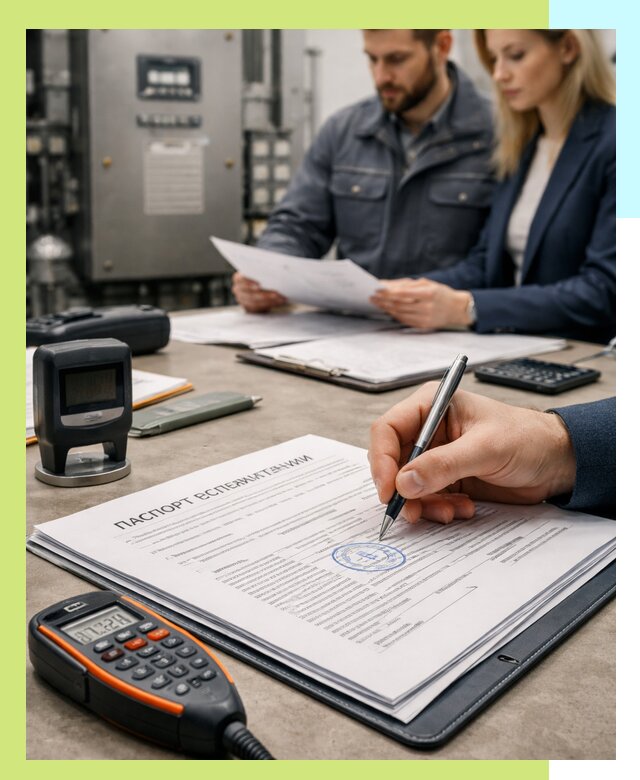 Оформление паспорта эксплуатации оборудования в Камышине