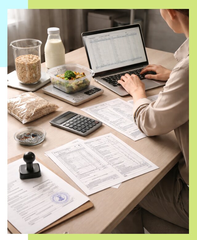 Просчет БЖУ для маркировки в Камышине от 1541 р. | Алешин-Кмш