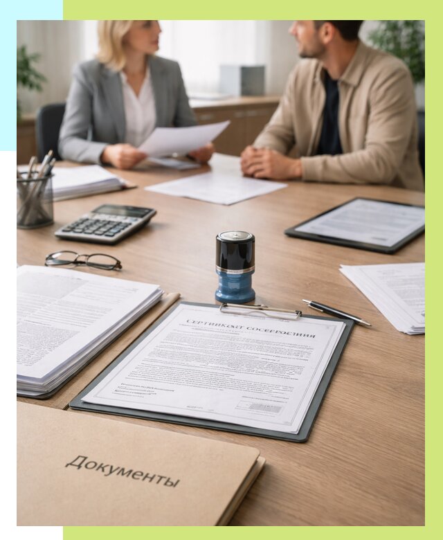 Сертификат соответствия на продукцию в Камышине от 15414 р.|Алешин-Кмш