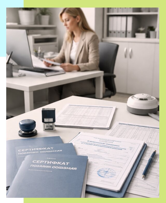 Сертификаты пожарной безопасности в Камышине от 15414 р. | Алешин-Кмш