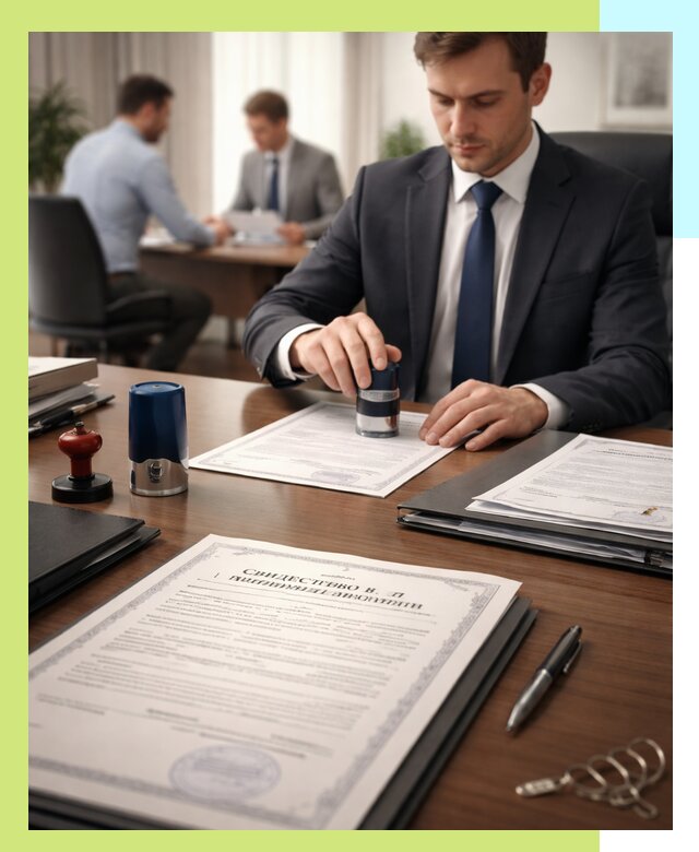 Оформление свидетельства о государственной регистрации в Камышине