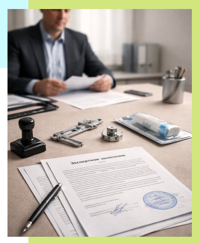 Экспертное заключение на продукцию в Камышине от 8735 р. | Алешин-Кмш