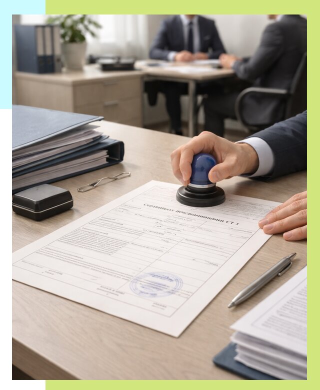 Сертификат происхождения СТ 1 в Камышине от 4624 р. | Алешин-Кмш