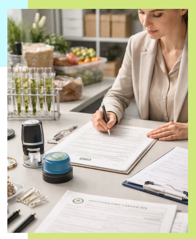 Фитосанитарный сертификат оформить в Камышине от 4624 р. | Алешин-Кмш