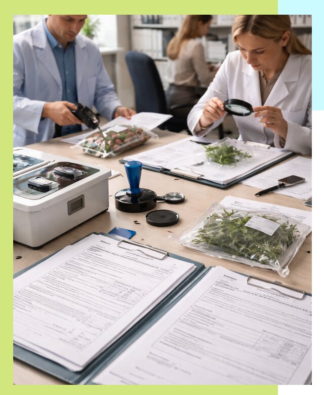 Оформление карантинного сертификата для растений в Камышине