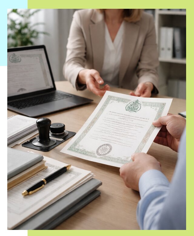 Халяль сертификат в Камышине, получить от 15414 р. | Алешин-Кмш