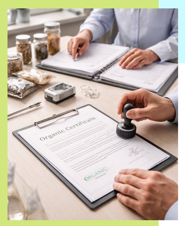 Получение органик сертификата для продукции в Камышине