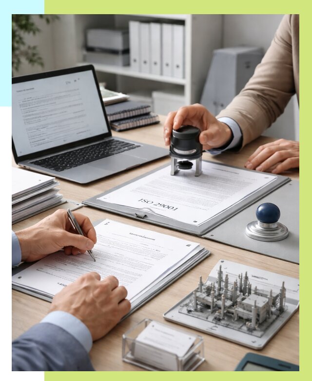 Сертификат ISO 29001 в Камышине под ключ от 77070 р. | Алешин-Кмш