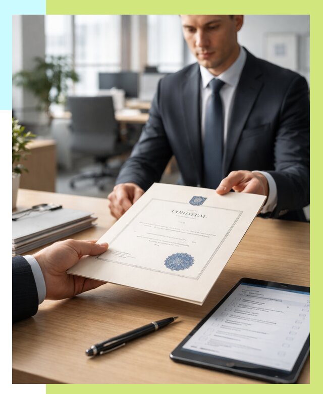 Сертификат ISO 30301 в Камышине от 35966 р. | Алешин-Кмш - под ключ