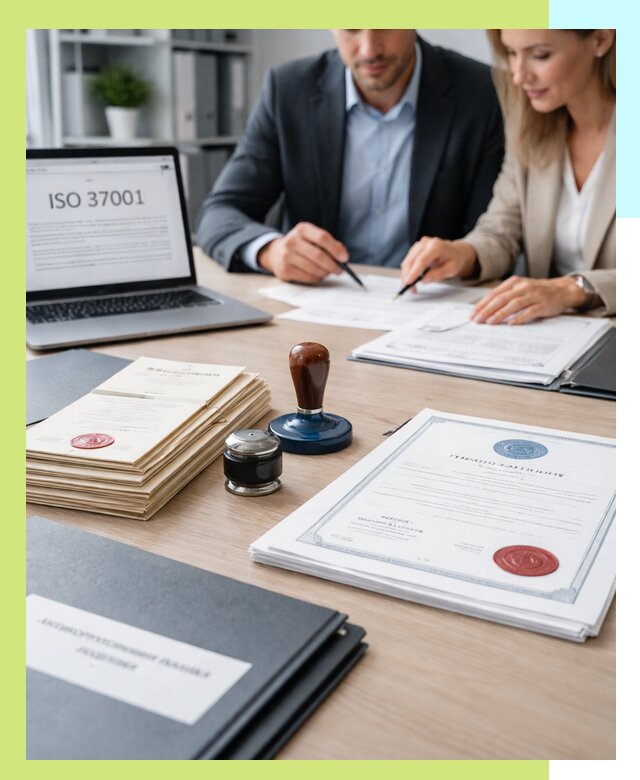 Получение сертификата ISO 37001 по системе борьбы с коррупцией в Камышине