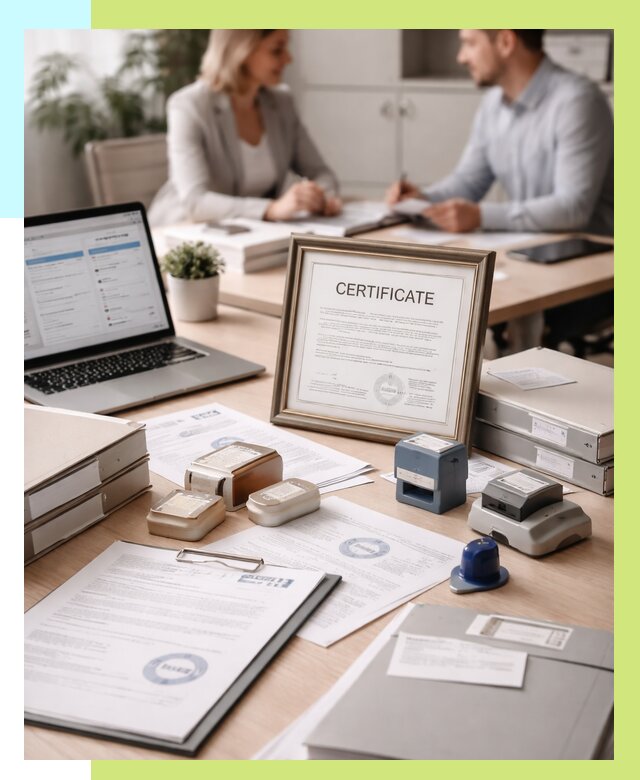 Сертификация компании в Камышине от 46242 р. | Алешин-Кмш — заказ